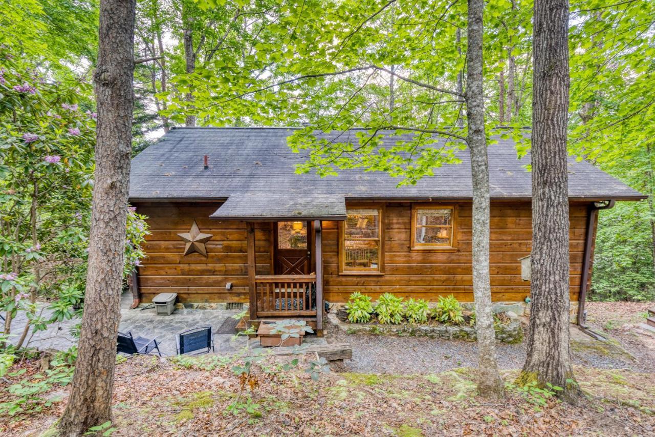 Secluded Sunrise Ridge-10 Min From Blue Ridge, King Beds, Hot Tub, 2 Porches, Fireplace Wood Burning, Mountain View, Cozy Exterior foto